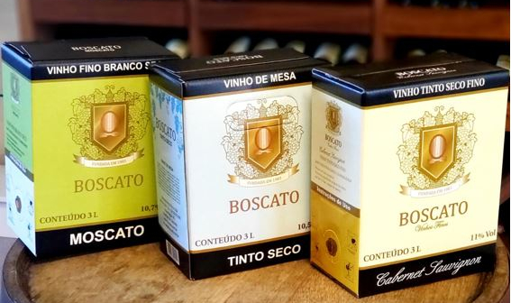 Vinho Boscato de Cabeça para Baixo