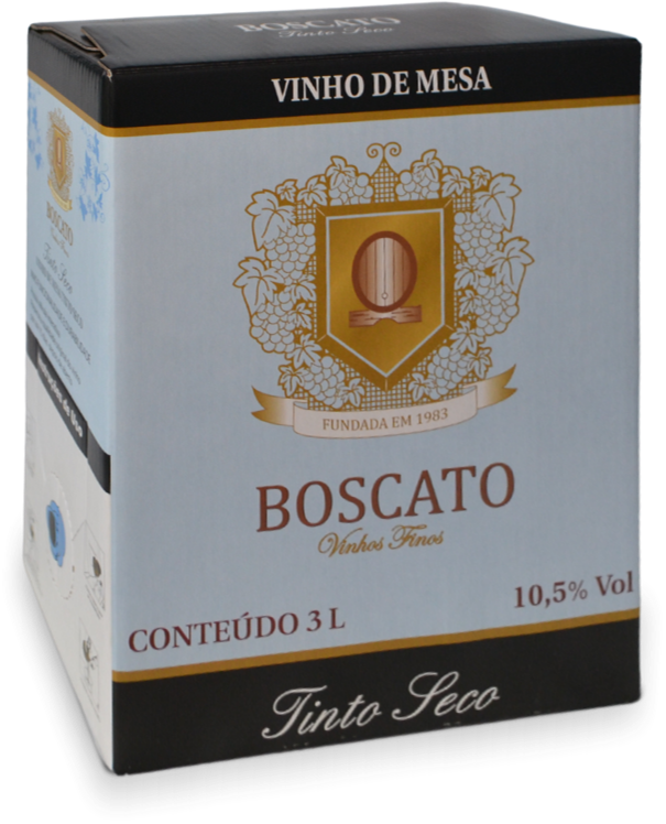 bag in box boscato tinto seco de mesa